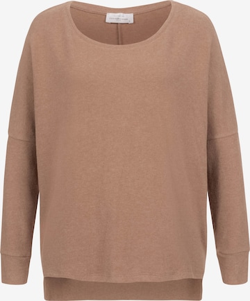 Cotton Candy Sweatshirt in Brown: front