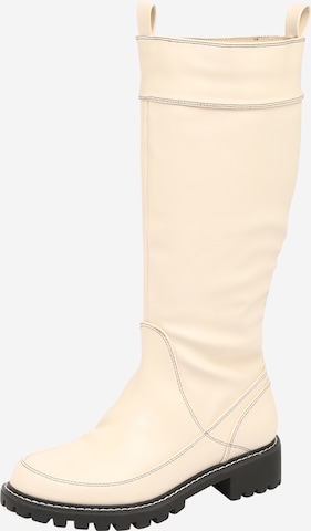 4th & Reckless Boots in Beige: front