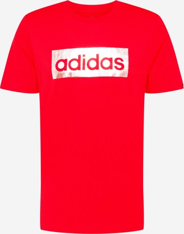 ADIDAS PERFORMANCE Sportshirt in Rot: front