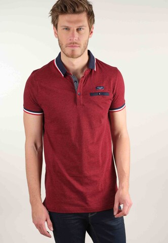 T-Shirt 'Drexler' Deeluxe en rouge : devant
