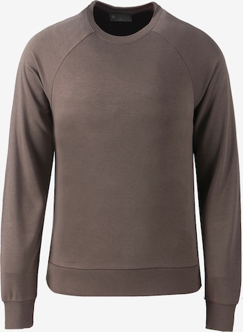 Athlecia Athletic Sweater in Brown: front