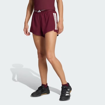ADIDAS PERFORMANCE - regular Pantalón deportivo 'Hyperglam' en rojo: frente