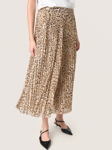 SOAKED IN LUXURY Rock in Beige: Vorderseite