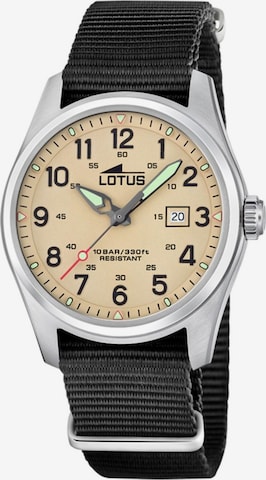Lotus Analogové hodinky 'Date watch Minimalist For Him' – hnědá: přední strana