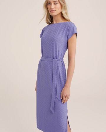 WE Fashion Kleid in Lila: Vorderseite