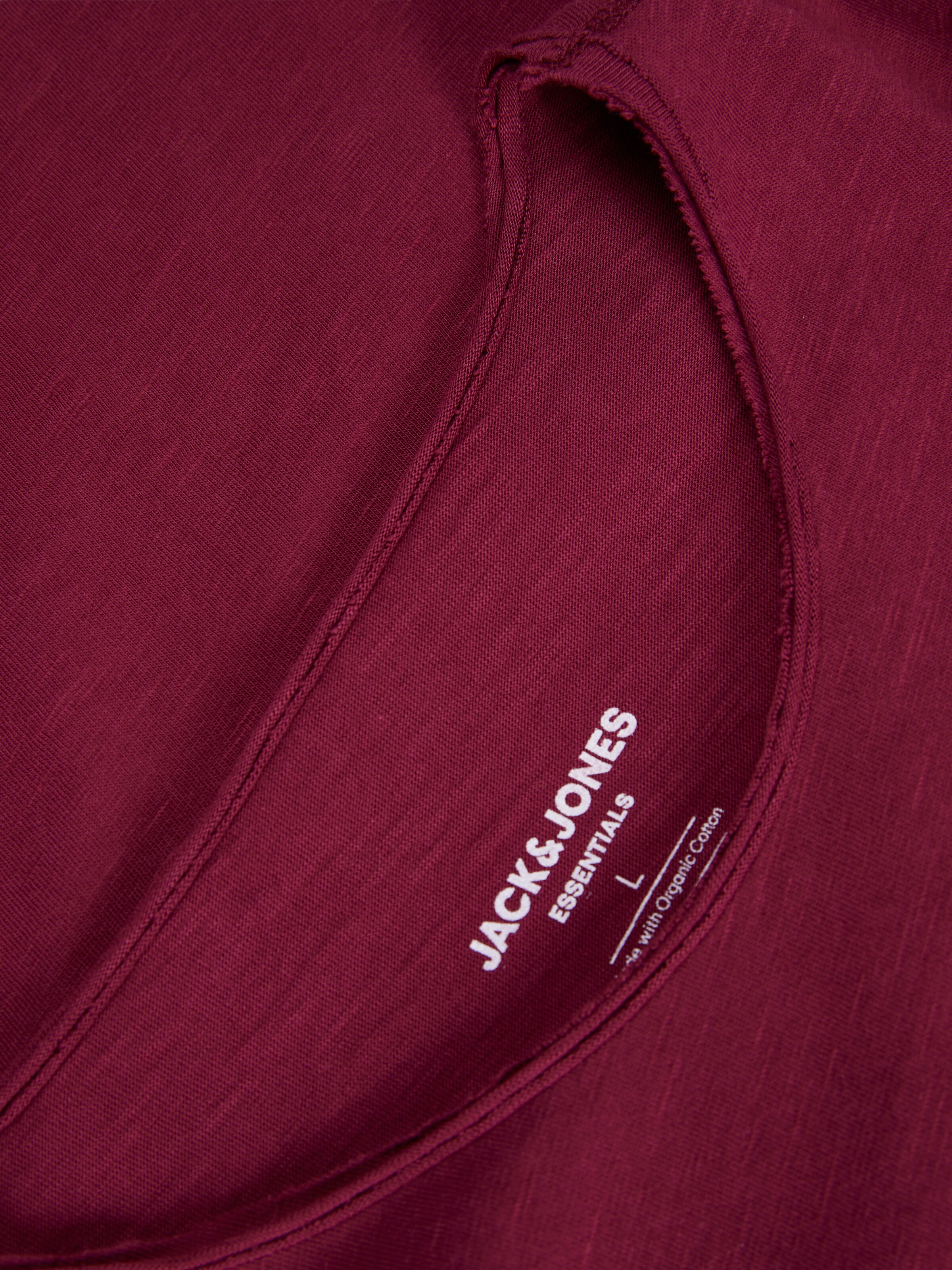 Männer Shirts JACK & JONES T-Shirt 'BASHER' in Mauve - UG69756 Männer Shirts JACK & JONES T-Shirt 'BASHER' in Mauve - UG69756