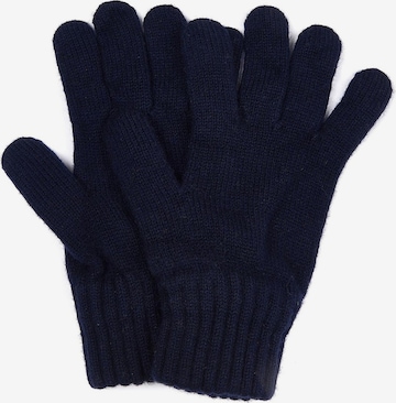Barbour Rękawiczki 'Lambswool Gloves Navy' w kolorze niebieski: przód