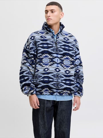 JACK & JONES Tröja 'JOREDDIE' i blå: framsida