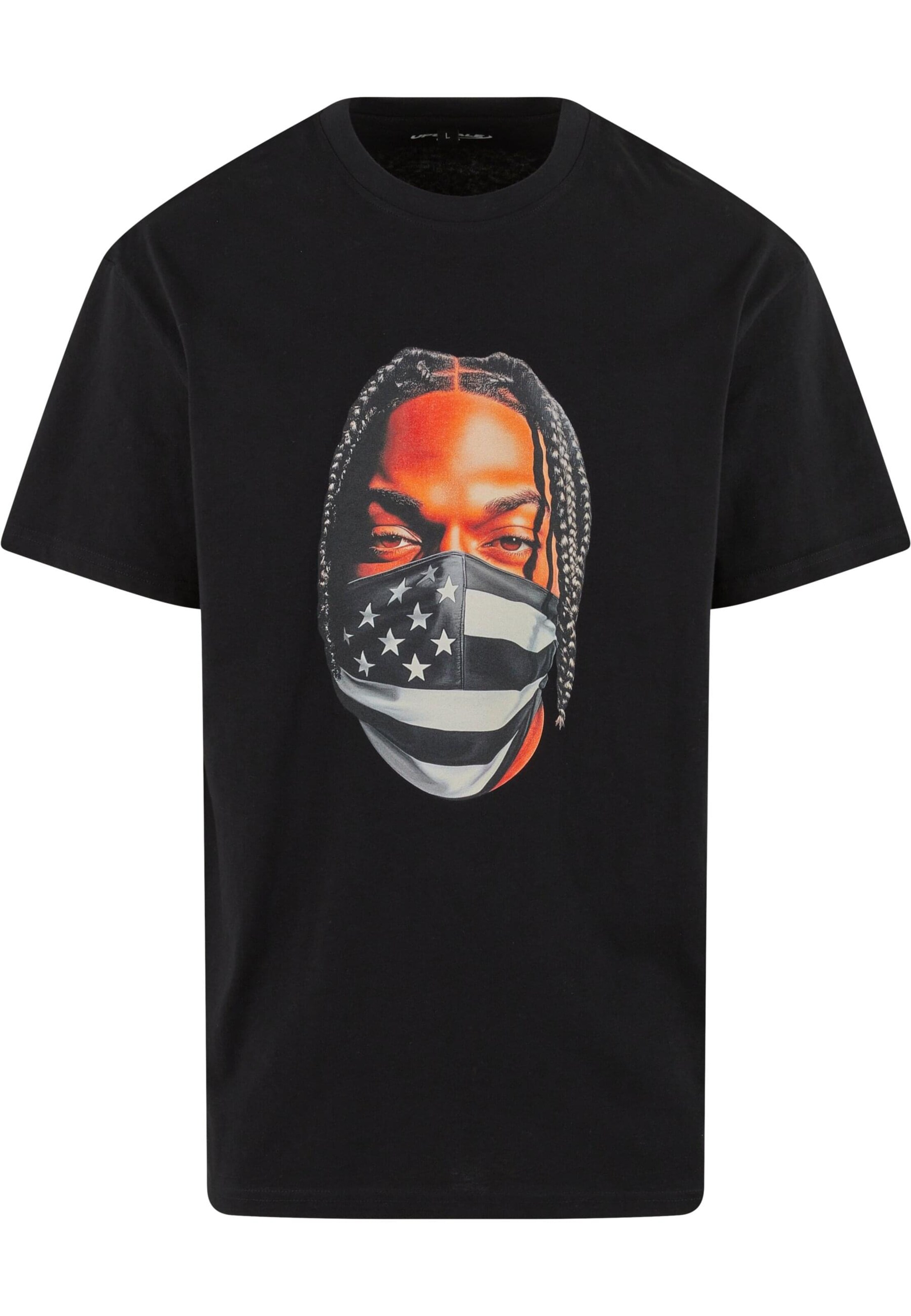 MT Upscale Shirt 'Psycho Man' in Black: front
