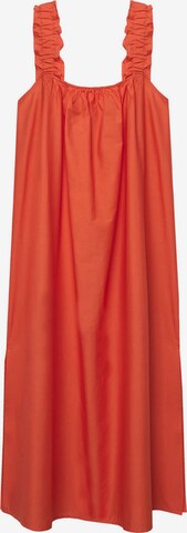 MANGO Poletna obleka 'Delos' | rdeča barva: sprednja stran