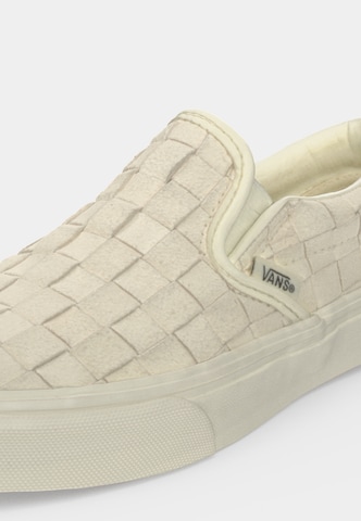 VANS - Zapatillas sin cordones 'Classic' en blanco