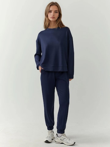 Effilé Pantalon Hiccup en bleu