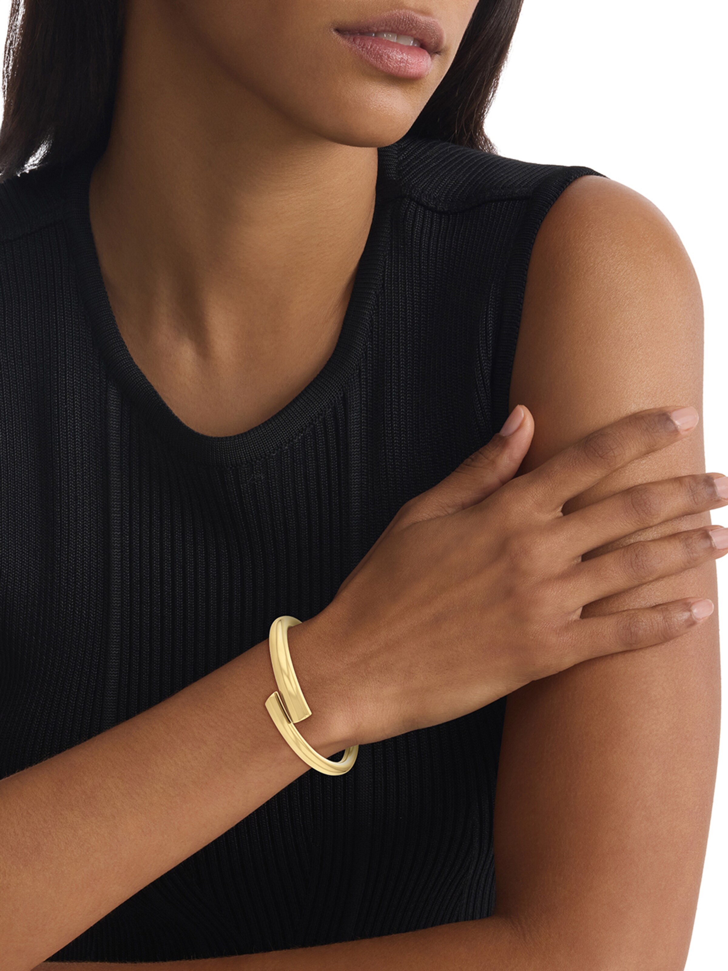 Calvin Klein Rannekoru värissä kulta: etupuoli