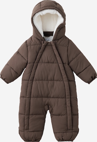 MANGO KIDS Overall 'Roma' in Braun: Vorderseite