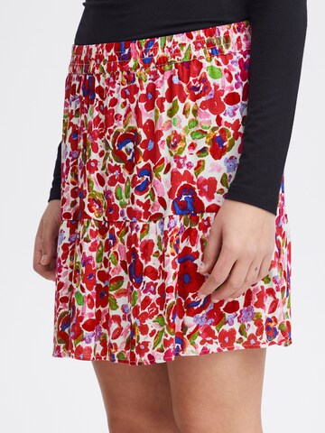 ICHI Skirt 'MARRAKECH' in Red