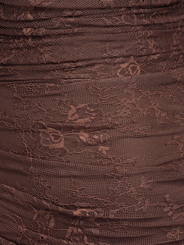 Ombre Abendkleid‌ in Braun