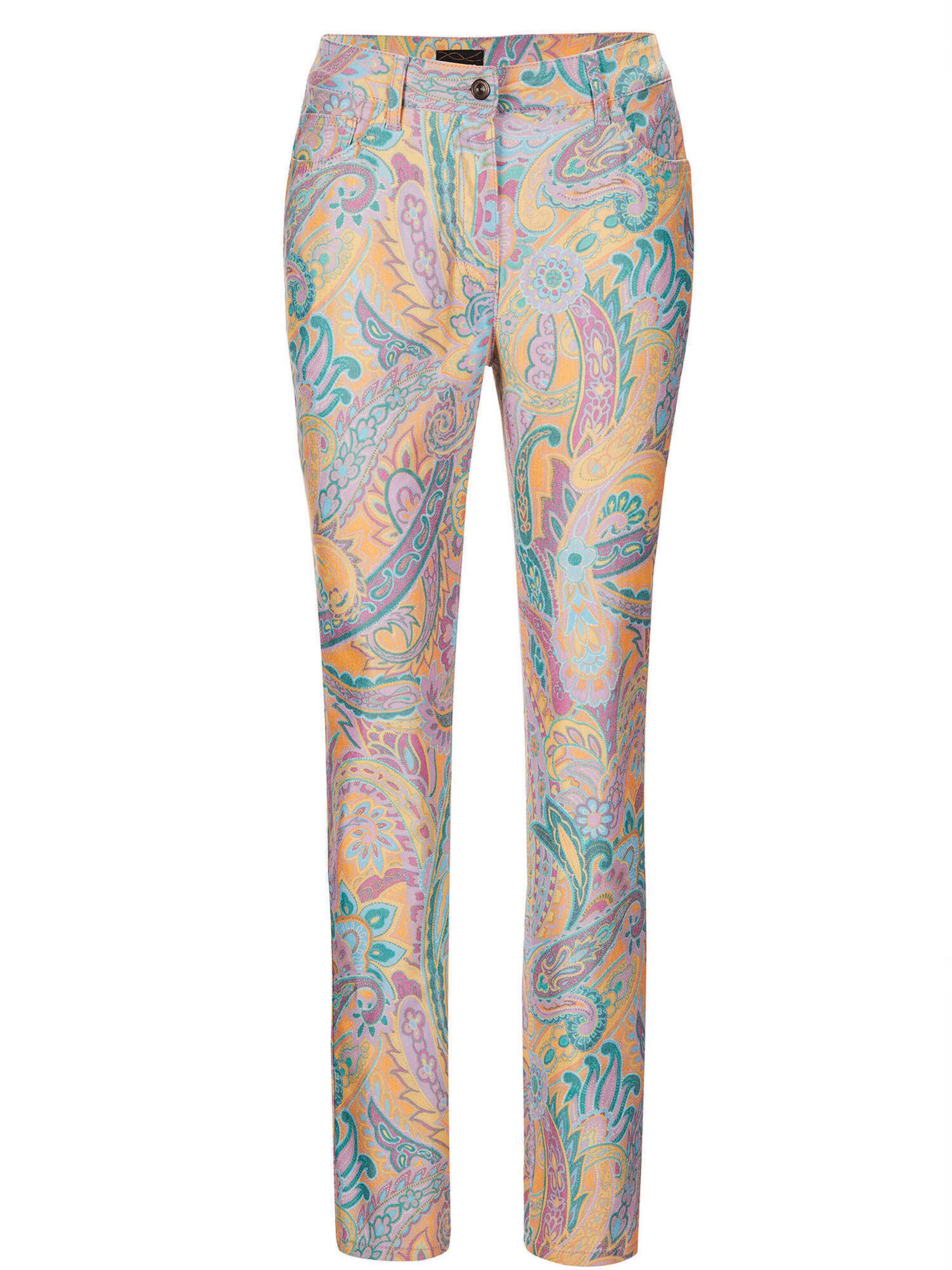 Goldner Regular Broek 'Louisa' in Gemengde kleuren: voorkant