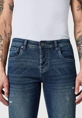 Peak Time Slimfit Jeans 'München' in Blauw