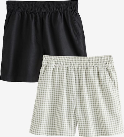 Next Trousers in 48/Petite in Olive / Black / White, Item view