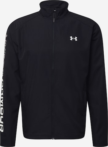 UNDER ARMOUR Športna jakna 'Storm' | črna barva: sprednja stran