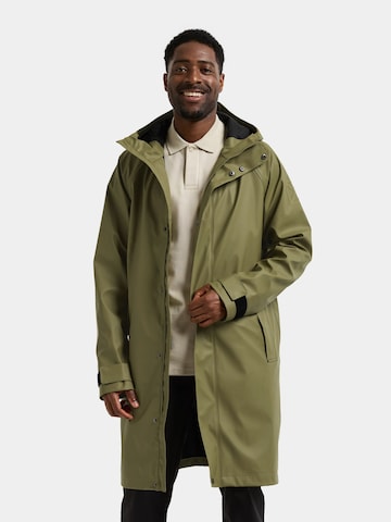 Didriksons Regenjacke'NOAH' in Grün: Vorderseite