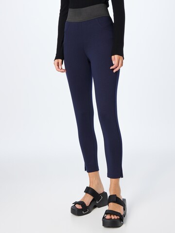 Skinny Leggings de la TOM TAILOR pe albastru: față