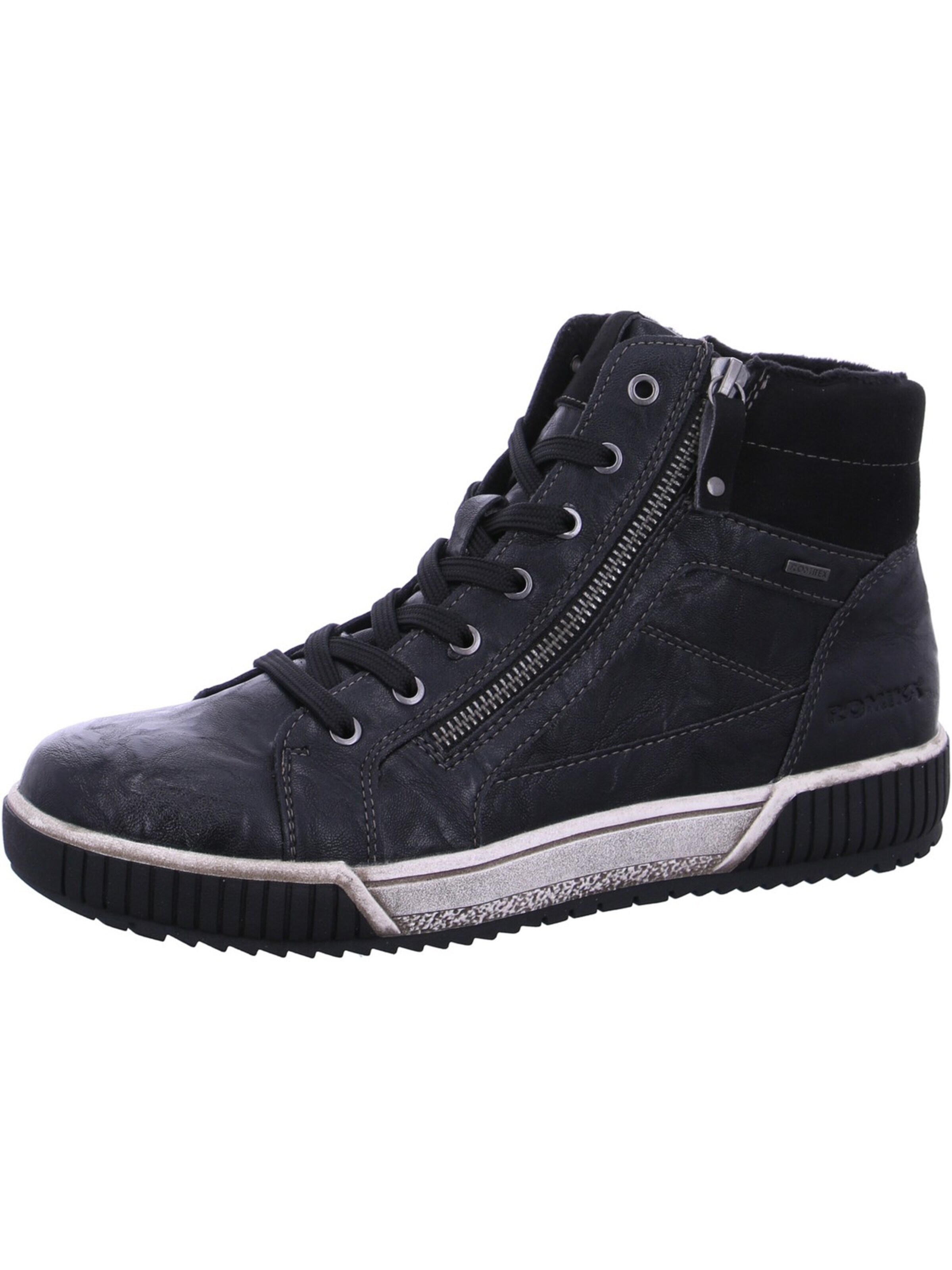 ROMIKA Lace-Up Boots in Black: front