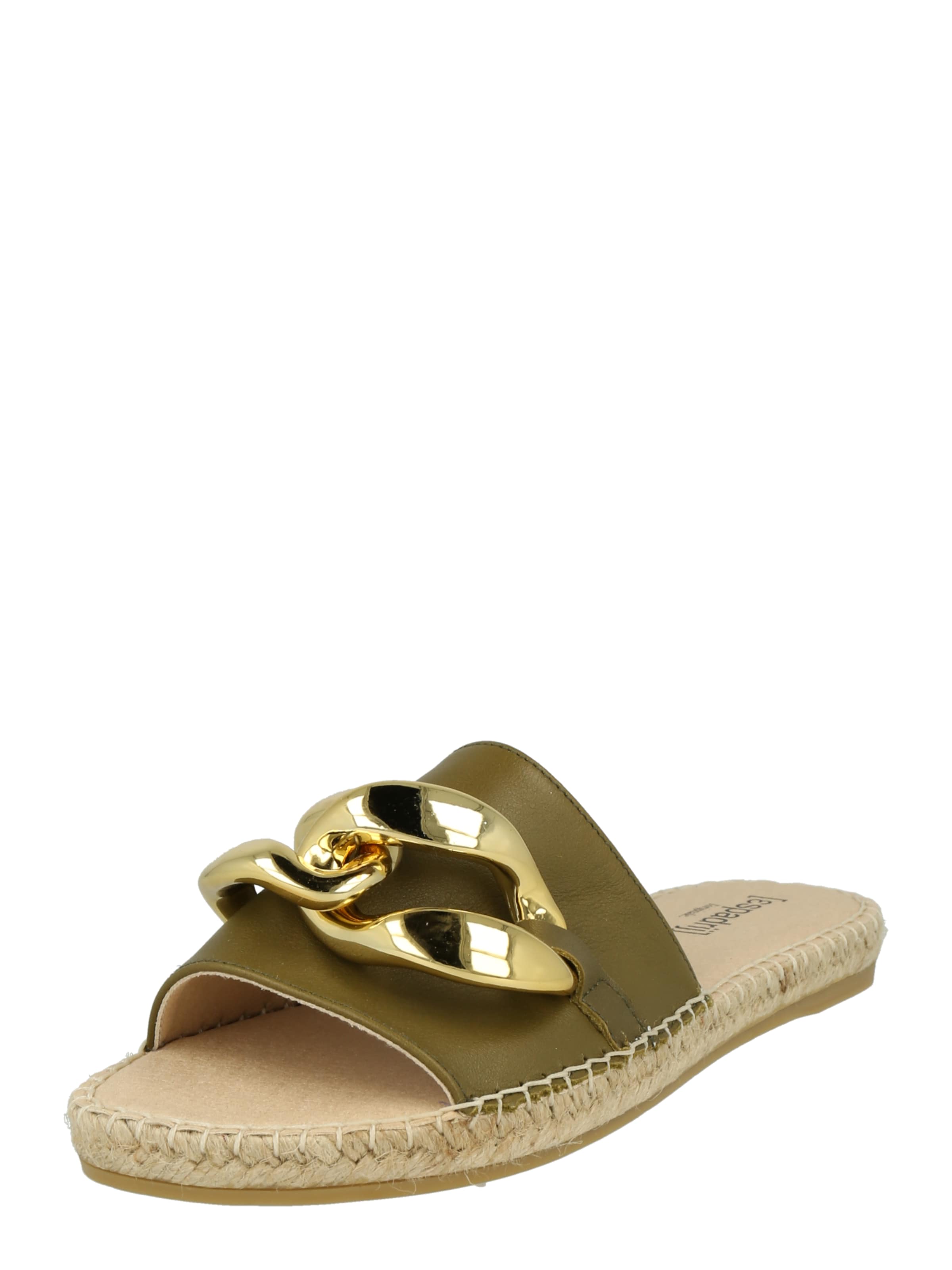 espadrij l´originale Pantolette in Grün: predná strana