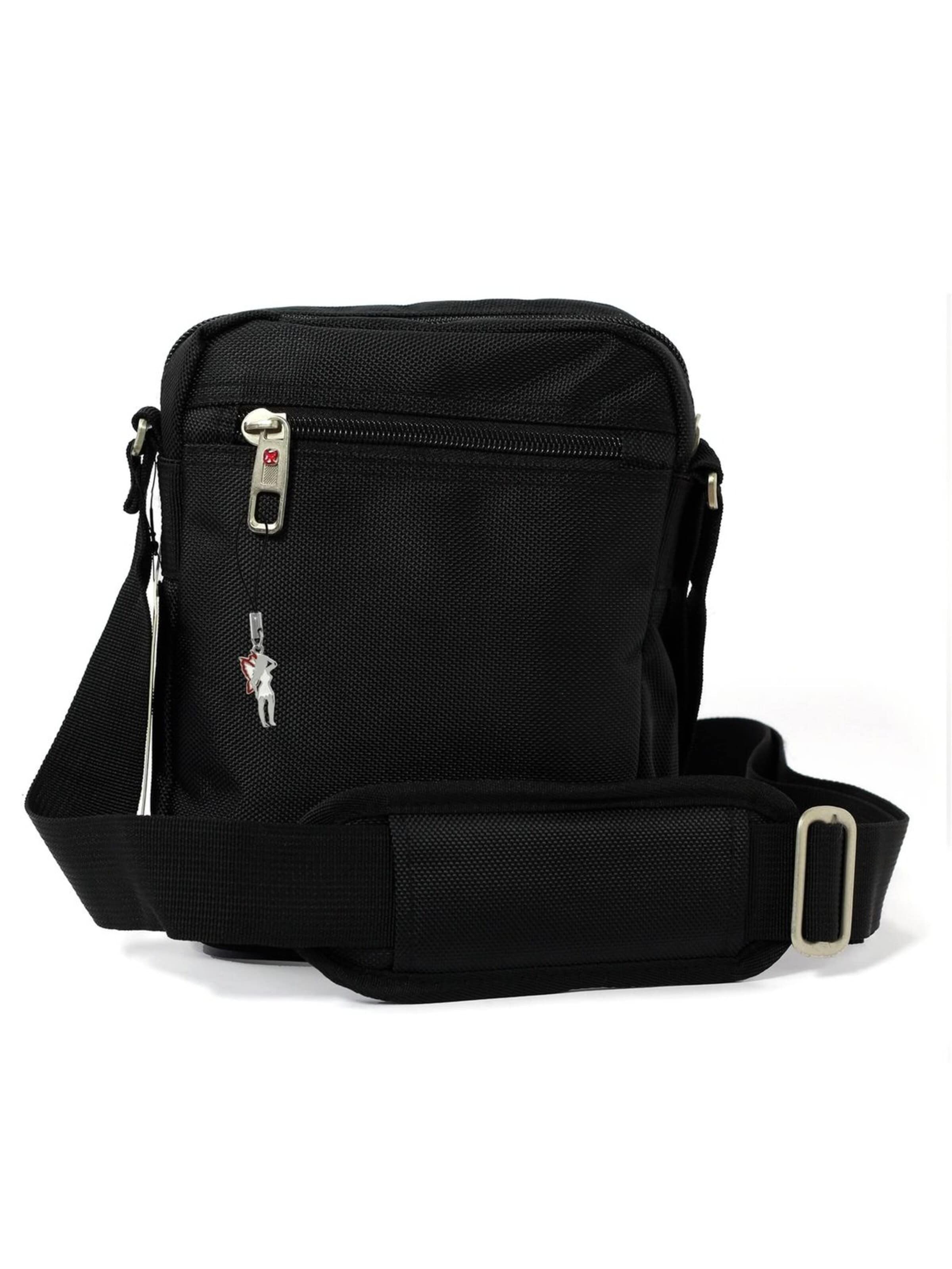Travel N Meet - Bolso de hombro en negro