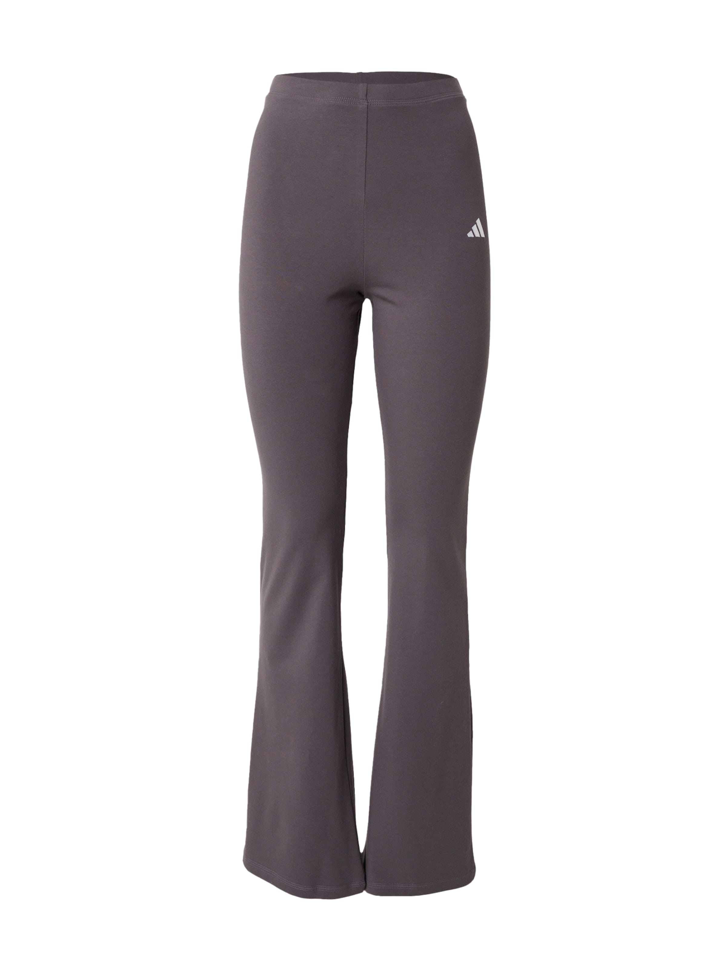 ADIDAS SPORTSWEAR Rozšírený strih Športové nohavice 'Essentials' - Sivá: predná strana