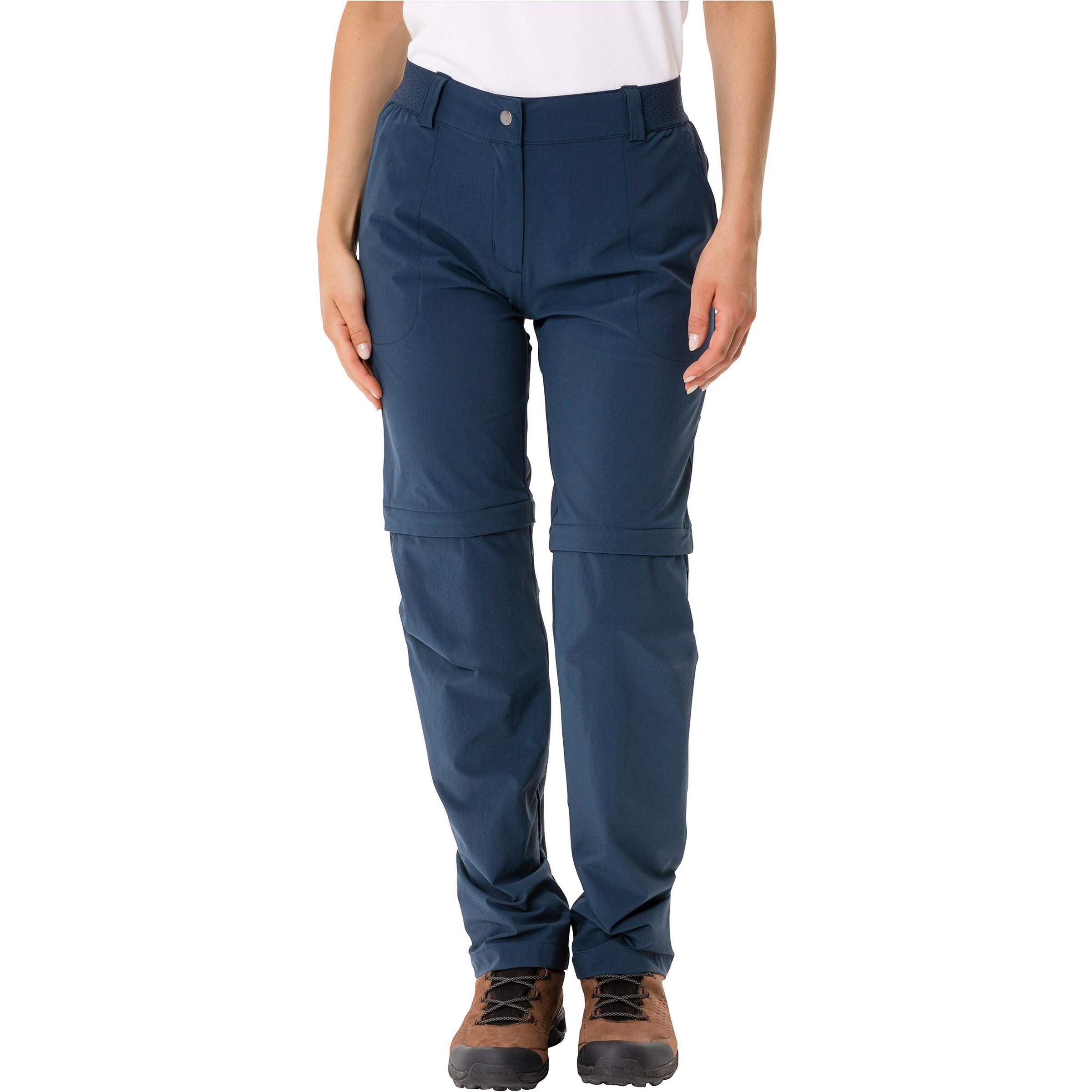 VAUDE Regular Outdoor trousers 'Farley II' in Blue: front