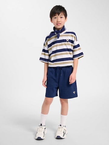 Hummel Regular Broek in Blauw: voorkant