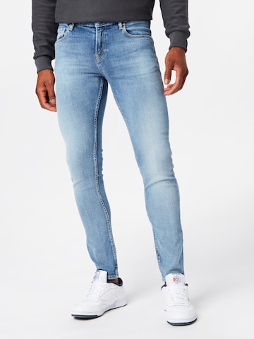 SCOTCH & SODA Slimfit Jeans 'Skim' in Blauw: voorkant