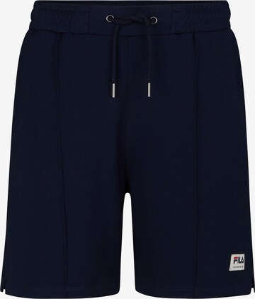 Pantaloni 'Telese Pintuck' di FILA in blu: frontale