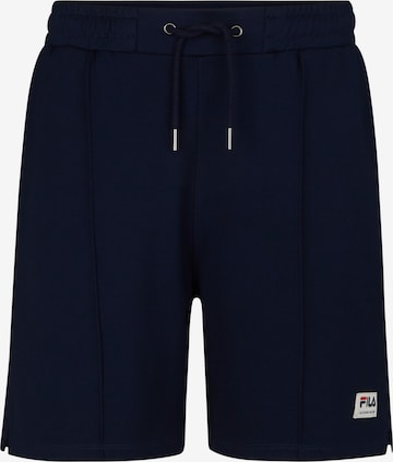 FILA Pants 'Telese Pintuck' in Blue: front