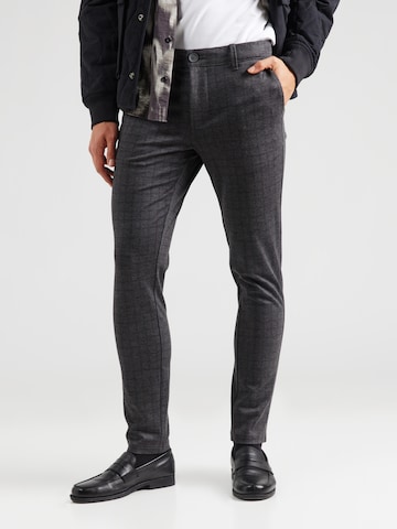 Only & Sons Slimfit Chinobyxa 'ONSMARK' i blå: framsida