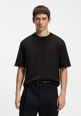 HUGO Shirt 'Daneon' in Black: front