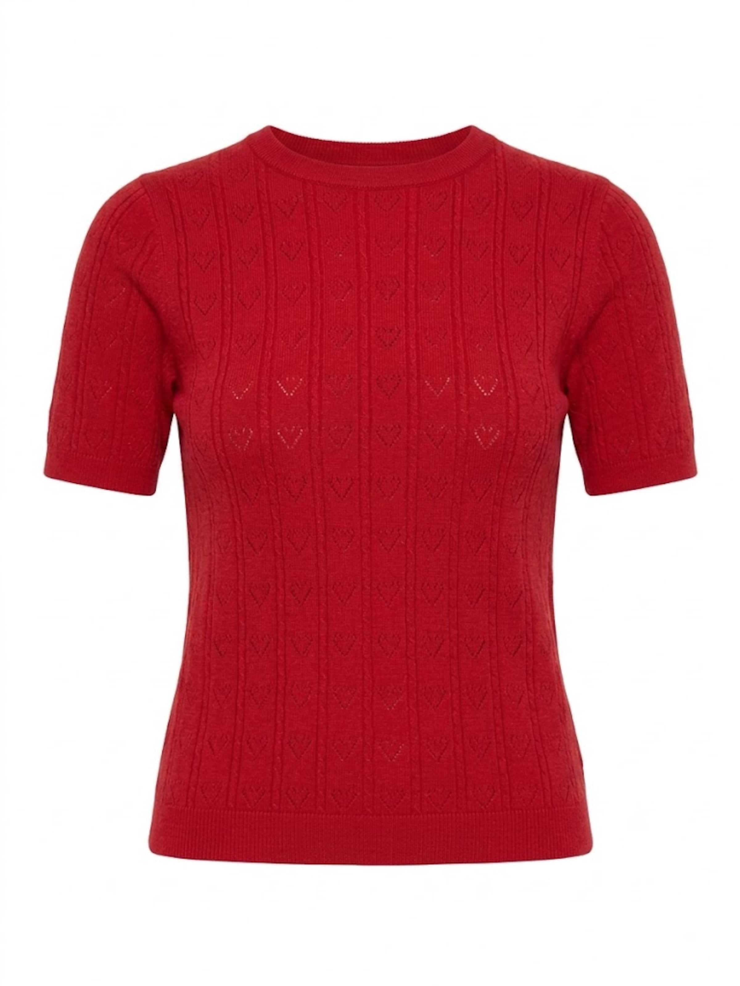 T-shirt ' ' Apricot en rouge : devant