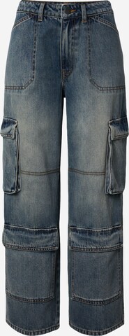 LeGer by Lena Gercke Wide leg Cargo jeans 'Ashley' in Blue: front