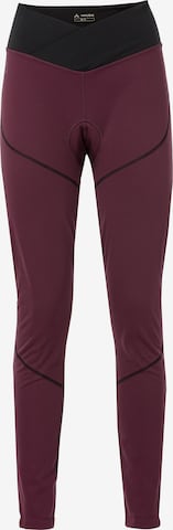 VAUDE Workout Pants 'Posta' in Red: front