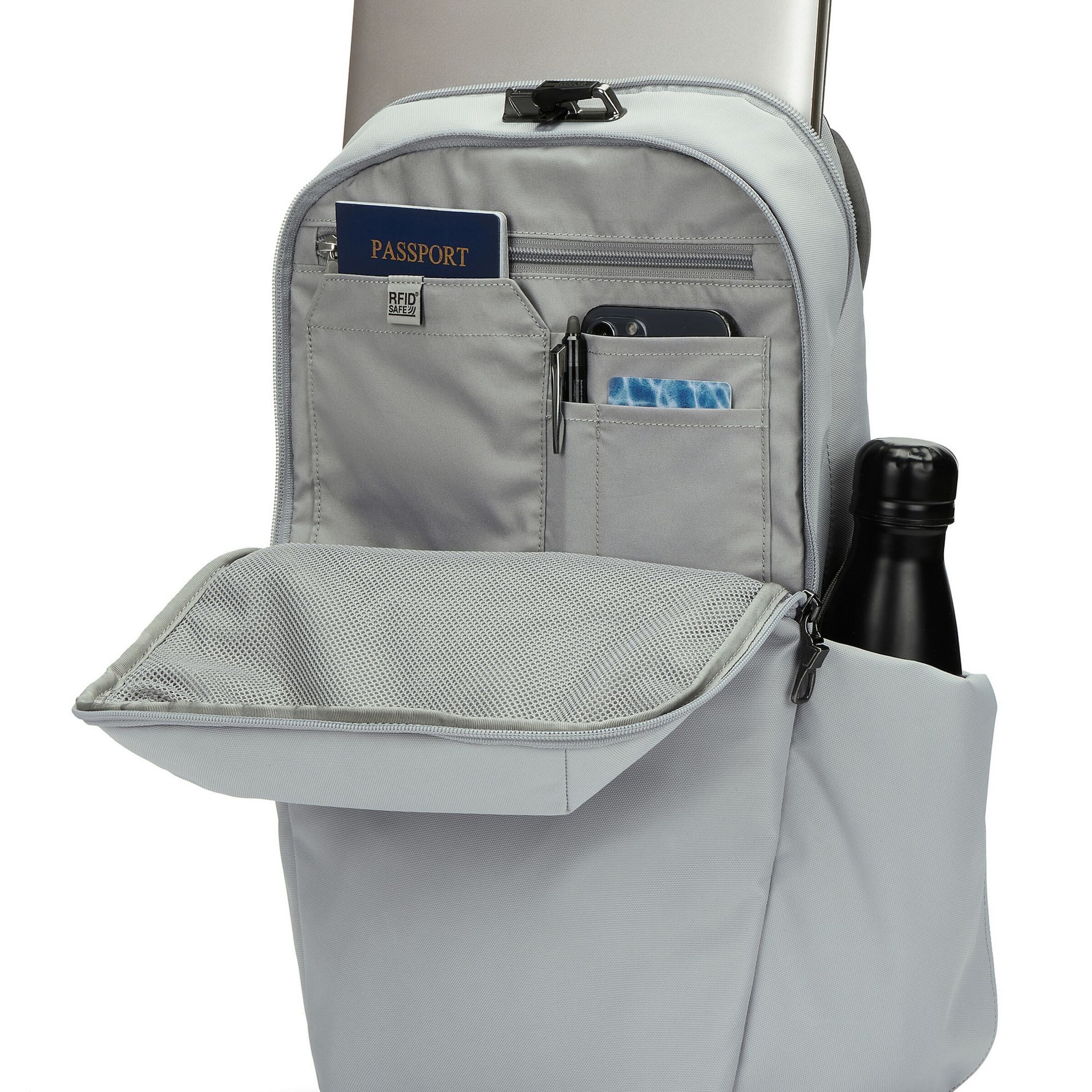 Zaino 'Vibe' di Pacsafe in bianco