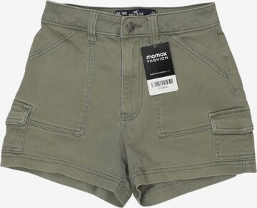 HOLLISTER Shorts XXXS in Grün: Vorderseite
