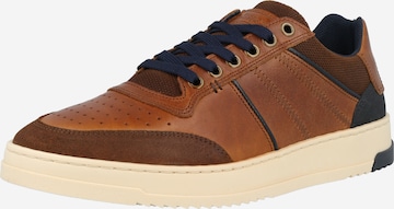 BULLBOXER Sneakers laag in Bruin: voorkant