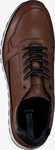 Sneaker bassa di s.Oliver in marrone