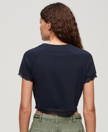 Superdry Shirt in Blau