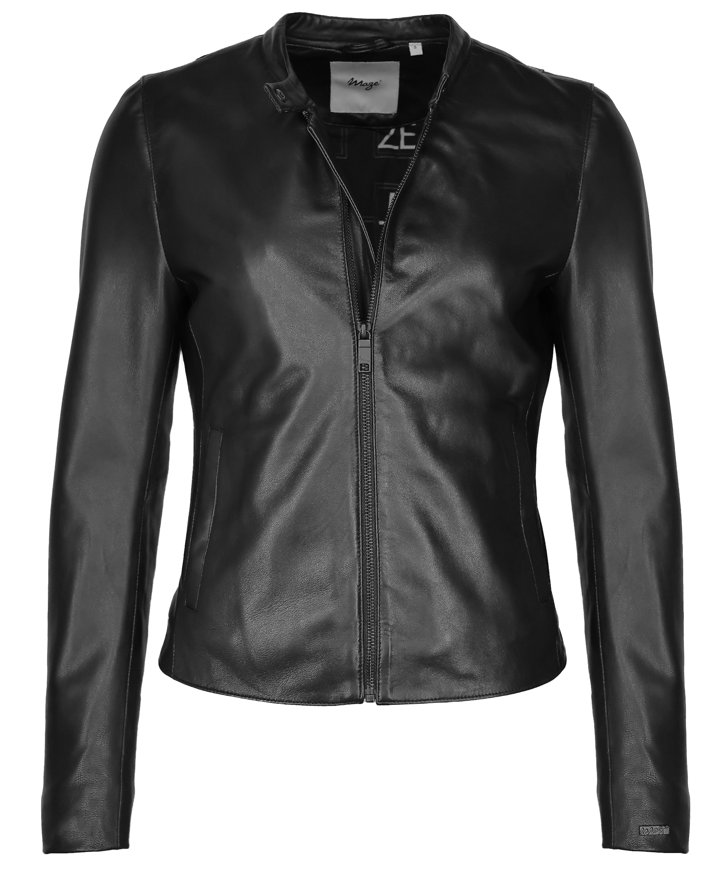 Veste mi-saison Maze en noir : devant