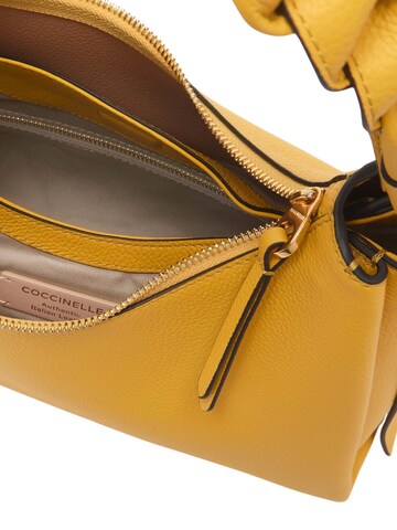 Coccinelle - Bolso de hombro 'COCCINELLE DOUBLE BOHEME' en amarillo