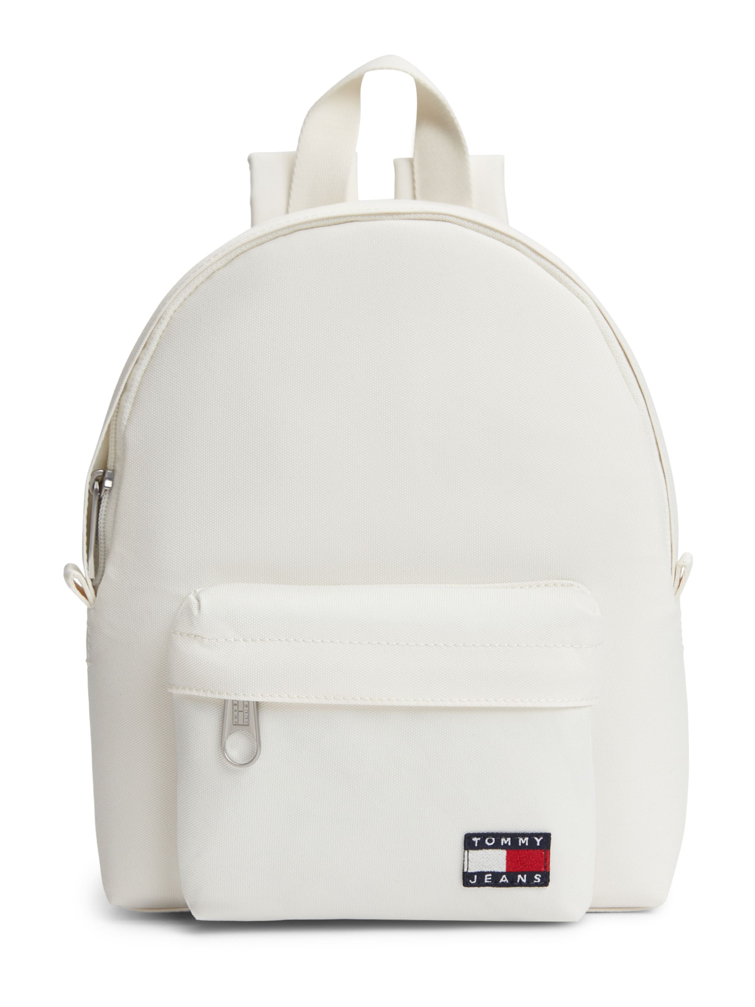 Tommy Jeans Hátizsák 'ESS DAILY' - fehér: elől