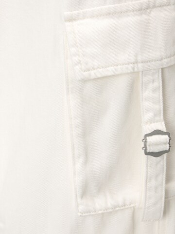 Pull&Bear Loosefit Cargojeans i beige