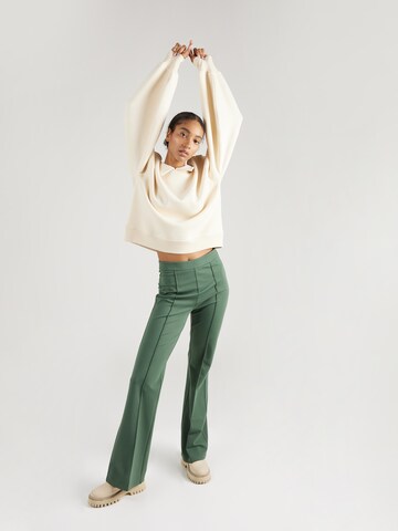 florence by mills exclusive for ABOUT YOU Sweatshirt 'Joy' in Beige